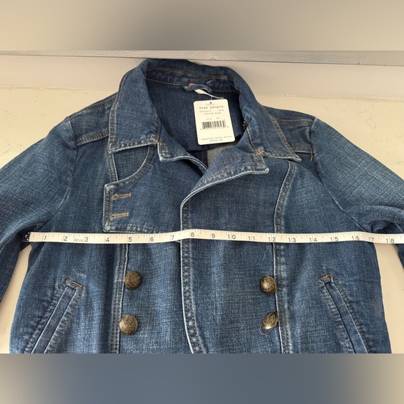 Free People denim jacket - Picture 2 of 3